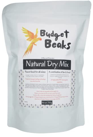 Budget Beaks Affordable Healthy Parrot Food (700g)