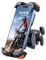Lamicall Soporte Móvil Bicicleta, Soporte Móvil Moto - 360°Rotación, Liberación con un Botón, Soporte Teléfono Bici para iPhone 16 15 14 13 12 Pro MAX/Plus/Mini, Samsung, 4.7-6.8” Smartphone, Naranja