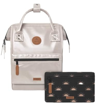 CABAIA Sac à Dos Adventurer Honolulu 10L - Ordinateur 10,5 - Déperlant | Bagage cabine · Ouverture grand angle · Système MOLLE pochettes interchangeables · Certifié Vegan · Conçu pour durer