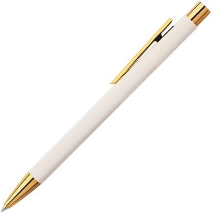 FABER-CASTELL 141445 - Kugelschreiber Neo Slim, Minenstärke B, gold marshmallow