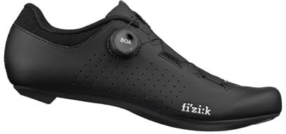 Fizik Unisex Vento Omna Wide Fit Sneaker, Black, 7.5 UK