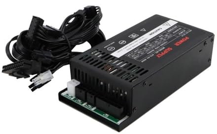 ENP-7660B - Fuente de alimentación modular completa de 600 W de alto rendimiento 1U Flexs ATXs PSU para computadoras de escritorio, 110 264 V, construcción metálica