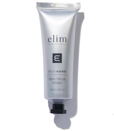 Elim Hydro-Thermal Exfoliant, pH-Balancing Hand Exfoliator 100ml | Heating Actives, Sweet Almond, Chamomile and Olive Oils, Smooths, Polishes and Brightens Skin