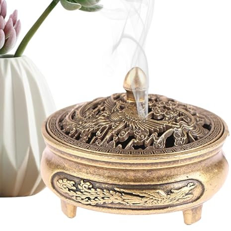 Supporto per coni di incenso, 4cm bruciatore di incenso, bruciatore per coni di incenso, porta incenso per bastoncini, bruciatore di incenso per bastoncini/cono/bobina di incenso