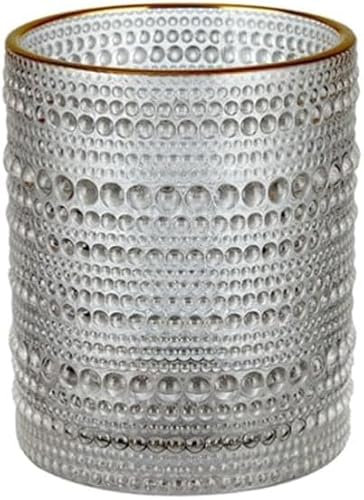 WZYYCV Bicchieri Tazza di Vetro Bicchieri da Cocktail retrò Bicchieri da Whisky Polka Bicchieri da Succo Bicchieri Trasparenti Bicchiere Birra