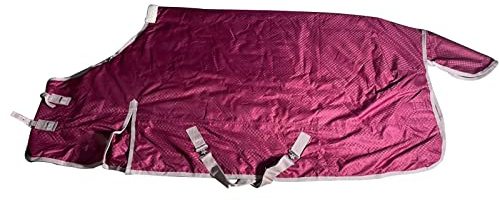 turnout mattor för hästar vinter ， Flugtäcke for hästar Häst Vintertäcke Vattentätt Vinter Vattentätt Poly Hästtäcke Belly Wrap Lime(Red)