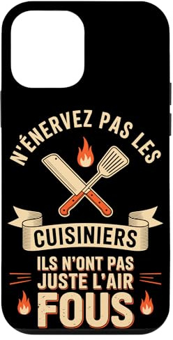 N'énervez Pas Les Cuisiniers Textes Amusants Coque pour iPhone 12 Mini