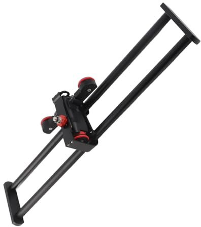 Vistreck Telecomando per App Slider per Fotocamera DSLR con velocità Regolabile - Carrello Rimovibile Fotografie Time Lapse