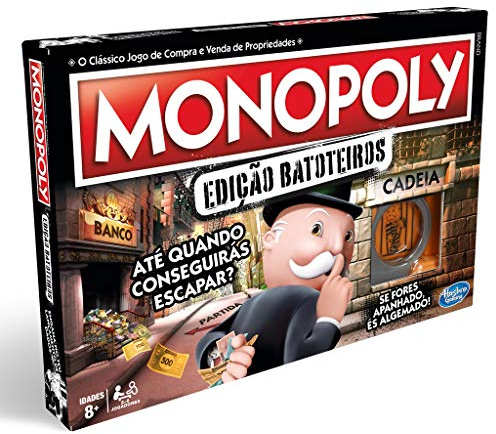Hasbro Monopoly Bathsteire, Mehrfarbig, Portugiesische Version