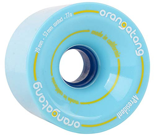 Orangatang Longboardrollen 4President 70mm 77A (Blue)