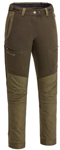 Pinewood Damen Finnveden Hybrid Extrem Damen Hosen - Wanderhose Damen - Winddichte und wasserdichte Outdoorhose mit 4-Wege-Stretch, UV- und Mückenschutz - robust und langlebig