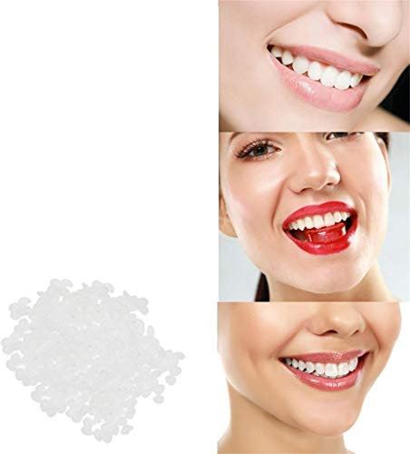 Adhésif pour prothèses en colle, pour le remplacement des dents défectueuses Réparation dentaire Dents en résine synthétique temporaires et fentes Faux dents Colle solide(5 grammes)