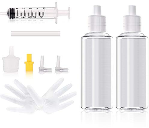 OGOUGUAN - Kit di pulizia delle testine di stampa d'inchiostro, per la pulizia della testina di stampante, pulitore per ugello compatibile con Epson/HP/Brother/Canon/Samsung Inkjet Stampante da 200 ml