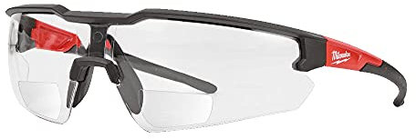 Milwaukee 4932478911 +2 Magnified Clear Safety Glasses