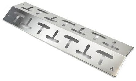 Grillrost.com Das Original Edelstahl Char Broil Aromaschiene - Brennerabdeckung/Heat Tent für Kenmore