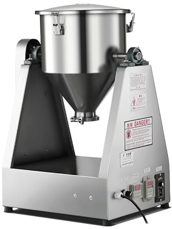 TODAYMACH Mini Double Cone Tumbler Blender Herbs Spice Herbals Powder Barrel Mixer 100kg 200kg, SZH-30-043-7