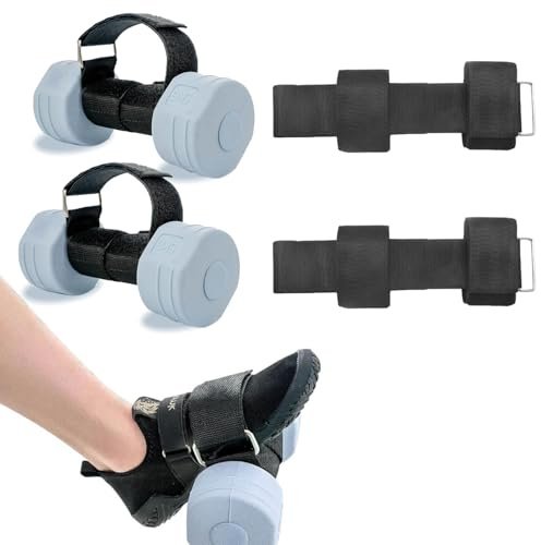Sollevamento pesi per piedi, attacco regolabile per sollevamento flessori dell'anca, attrezzatura per esercizi di sollevamento delle gambe, cinghia per caviglia con manubri, pesi per esercizi per