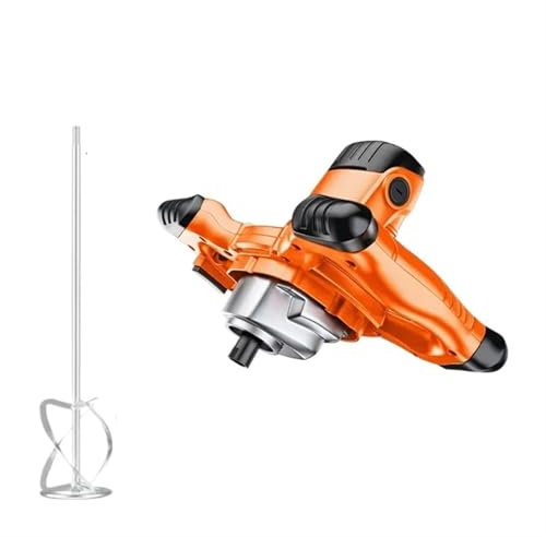 DIKAMAN Elektrischer Betonrüttler, Grade Mixer 6 Gang einstellbare Geschwindigkeit 3000W Handheld Farbe Zement Gips Mörtel Beschichtung Mixer Kitt Pulver zum Mischen von Beton