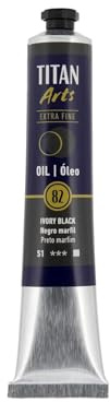 Titan Arts Oleo Extra Fino 60 Ml (82 NEGRO MARFIL serie 1)
