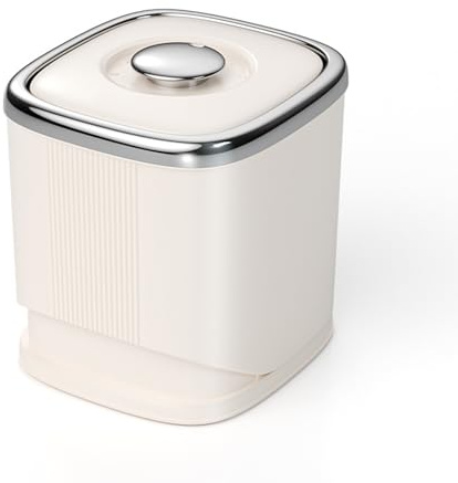 Rice Storage Dispenser,Airtight Dispenser Bucket for Grain - Sealed Rice Storage Bin | for Kitchen Pantry Countertop Restaurant Canteen Soybean Corn Grain Flour