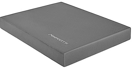 Balance Pad - Premium - inkl. Balance Übungsposter - Gleichgewichtstraining und Koordinationstraining (Anthrazit)