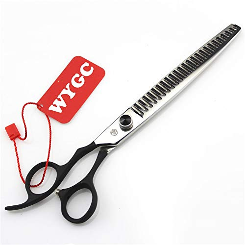 8 Professionel Linke Hand Grooming Tier Fell Scheren Scharf und stark Effilierschere zum Linkshändig Friseur und Familie DIY