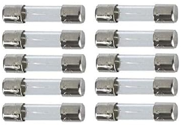 K M Electronics® 10 X 20MM Fast Acting Quick Blow Glass Fuse FUSES 3A