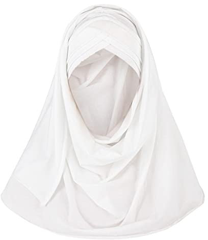 Zhiyao Beanie Damen Muslim Hijab Kopftuch Schal Crash Cap für Frauen