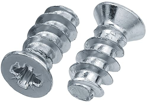 Lote de 20 tornillos con cabeza hexagonal para bisagras - 5 mm x 9 mm