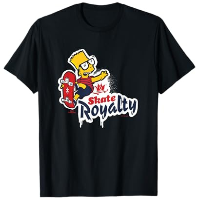 The Simpsons Bart Simpson Skate Royalty Camiseta