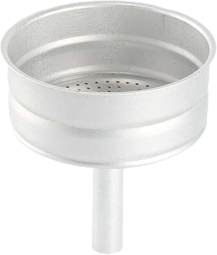 Filtro de aluminio para embudo de repuesto Moka Pot para piezas de cafetera espresso (9 tazas)