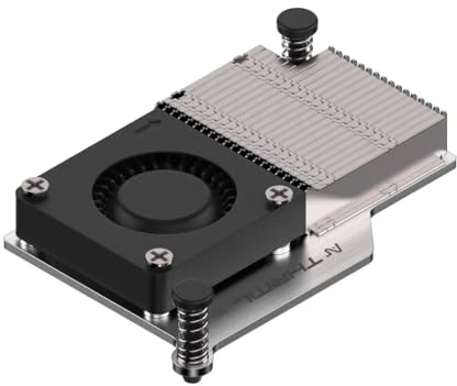 Btkigl Dissipateur thermique en aluminium pour Raspberry Pi 5 (Argent)