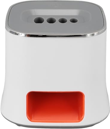 Sonnenblumenkernschälmaschine, Automatischer Schälnussschäler, Schälen von Melonenkernen, Arbeitssparender Elektrischer Mandelschäler aus ABS Edelstahl für Lässige Snacks (WHITE)