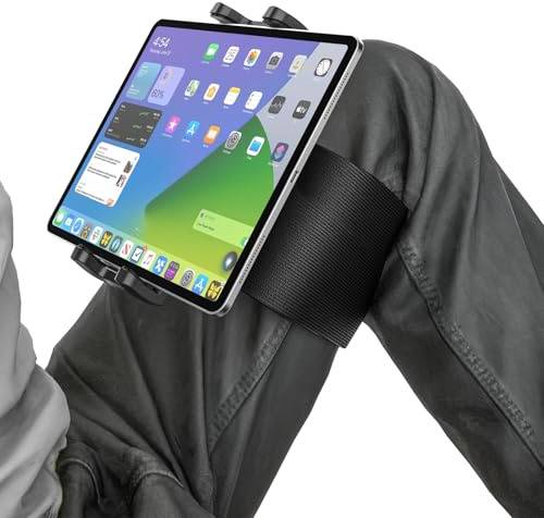 Kolasels Pilot Kneeboard for iPad, iPhone [Built-in Metal Plate] iPad Knee Board for Pilots, Guitar Player, Wheelchair User, Musician, Painter, Compatible with iPad Pro 12.9, Mini, 4-13 Tablet Phone