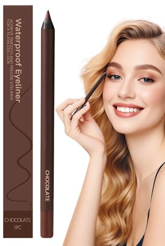 Lápices Delineador de Ojos,Lápices De Cejas Y Delineador 2 En 1 A Prueba De Manchas - Maquillaje de Belleza Duradero Cejas para Mujeres y Jóvenes