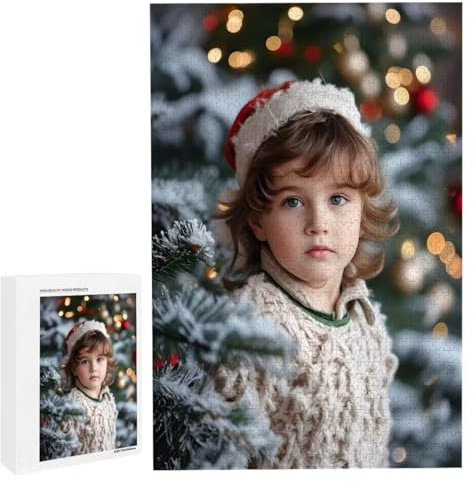 Personalised Jigsaw, Personalised Jigsaw Puzzles 6000 Pieces for Adults, Custom Puzzle with Your Own Photo, Wooden Puzzle Gifts Wedding, Birthday, Valentine's Day, Graduation, Birthday, Pet (6000) Z29