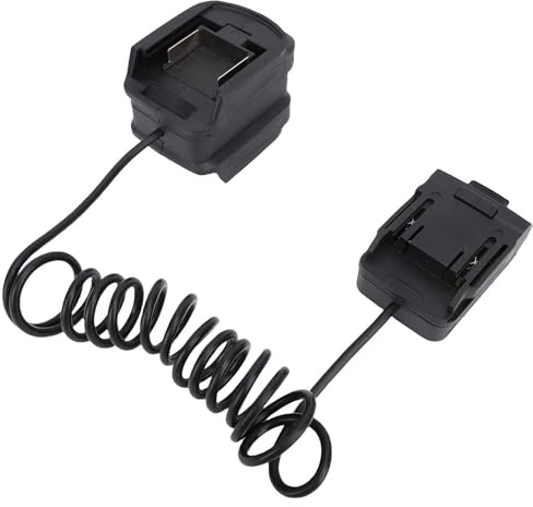 Marhynchus Adaptador de Batería Cable Extensión de la Batería Cable Kit Adaptador de para BL1840 BL1850 BL1830 Herramientas Eléctricas con el Cabello de Extensión Elástica para la