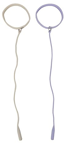 Bracelet porte-pince à cils en silicone, protecteur de pince à épiler pour extension de cils, 2 pièces dragonne ergonomique avec conception élastique pour artistes de cils, violet