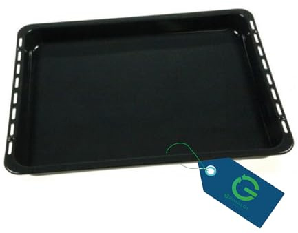 G GRIMALDI Leccarda Teglia Forno Compatibile con Electrolux 3532458043 — Teglia 466×385×40 mm — Acciaio Resistente — Vassoio da Forno Ideale per Cotture Uniformi