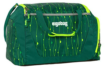 Ergobag Duffel Bag - Sporttasche für Kinder, Unisex, Lianengrün, 20 l