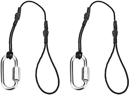 Akozon Camera Lanyard, Universal Slitable Camera Strap Kamera Säkerhetsrep Camera Tether med Klämkrok för DSLR Spegellösa Kameror