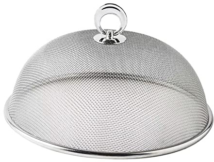 Colcolo Cubiertas para Alimentos Tapa de cúpula para Alimentos a Prueba de Polvo Fuerte Reutilizable Placa antimoscas Cubiertas para Servir Protección de, 30 CENTIMETROS