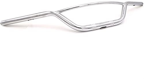 Motorrad Lenker,Enduro Lenker Motorrad 22mm 25mm Lenkrad Lenker Retro Motorrad Griff Bars für XL883 XL1200 x 48 Dyna Softail Chopper Cafe Racer(22mm Chrome)