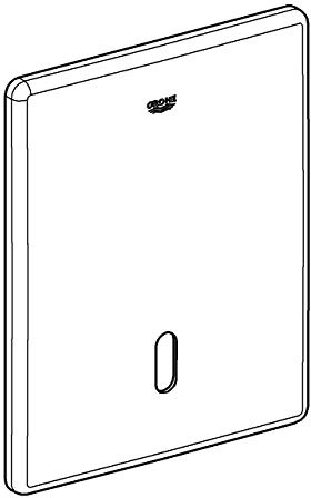 GROHE Plaque de Commande WC 42449SD0 (Import Allemagne)