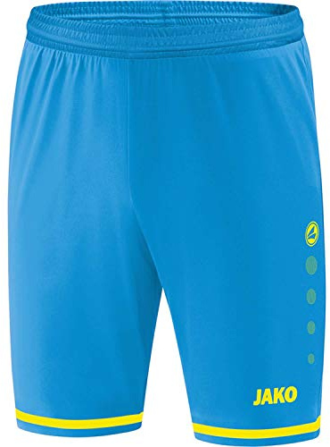 JAKO Herren Sporthose Striker 2.0, Jako-Blau/Neongelb, XXL