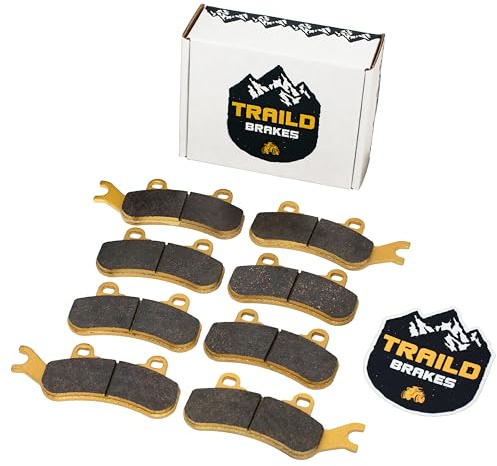Can-Am Defender MAX (6-Seater) HD10 HD9 HD8 HD7 6x6 & PRO Ceramic Brake Pad Set 2017-2025 Front & Rear