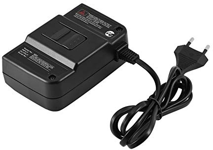 Adattatore di alimentazione, alimentatore sostitutivo DC 12V Adattatore CA per 64 N64 Protezione da sovratensione/corrente/temperatura(EU100-240V)