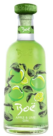 Boë Apple & Lime Gin - Flavoured Gin - 50 cl - 41.5% ABV