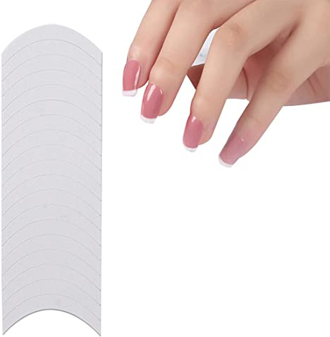Français Nail Art Nail Sticker Autocollant Nail Art Autocollant Nail Art Décoration DIY Tool Tips (conception en forme de lune, 480 pièces)