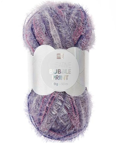 Rico Design Creative Bubble Print Schwammgarn 50g 90m 2-3 Stärke 60°C